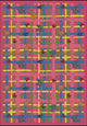 Playful Patterns Rug, My Little Princess, 3'10"x5'4", Pink