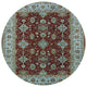 Ahgly Company Indoor Round Mid-Century Modern Area Rugs, 4' Round