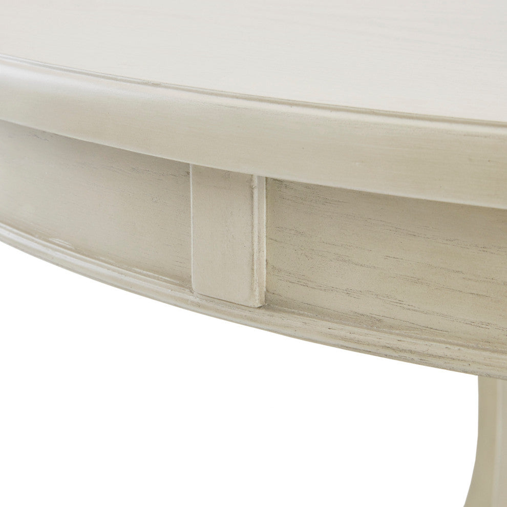 Madison Park Signature Helena Winged Dining Side Chair, Cream, Dining Table