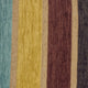 Pillow Decor - Savannah Stripes Chenille Throw Pillow, Yellow Blue, 12" X 20"