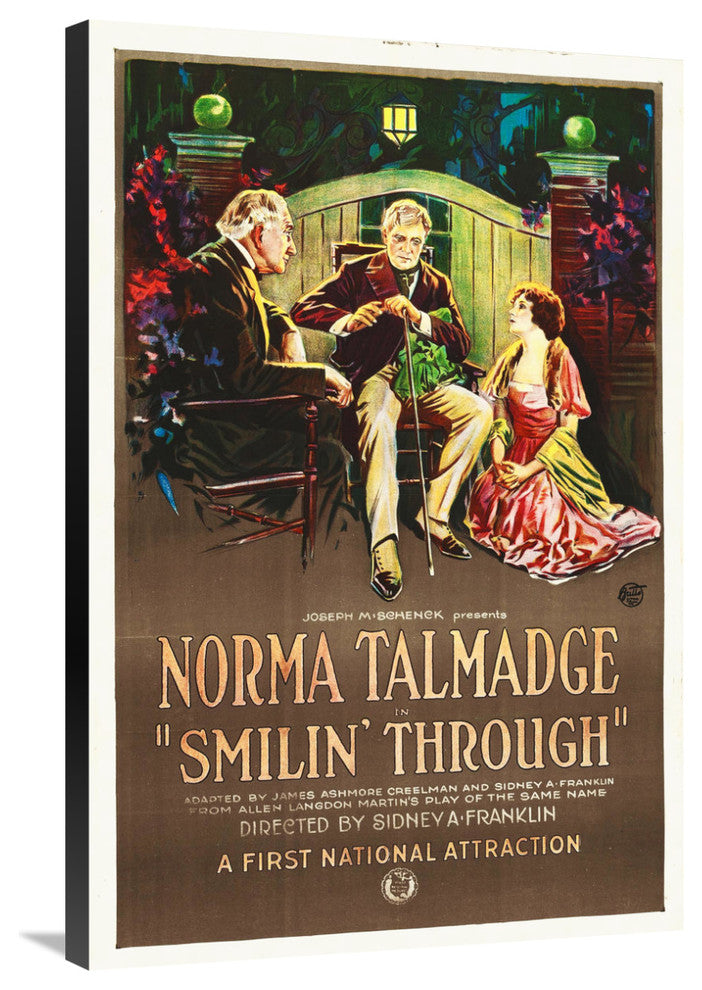 "Smilin' Through" Stretched Canvas Giclee by Hollywood Photo Archive, 24x36"