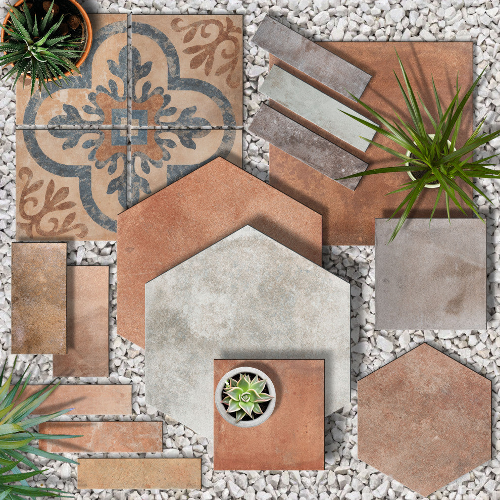 Americana Boston Brick Downtown Porcelain Floor and Wall Tile