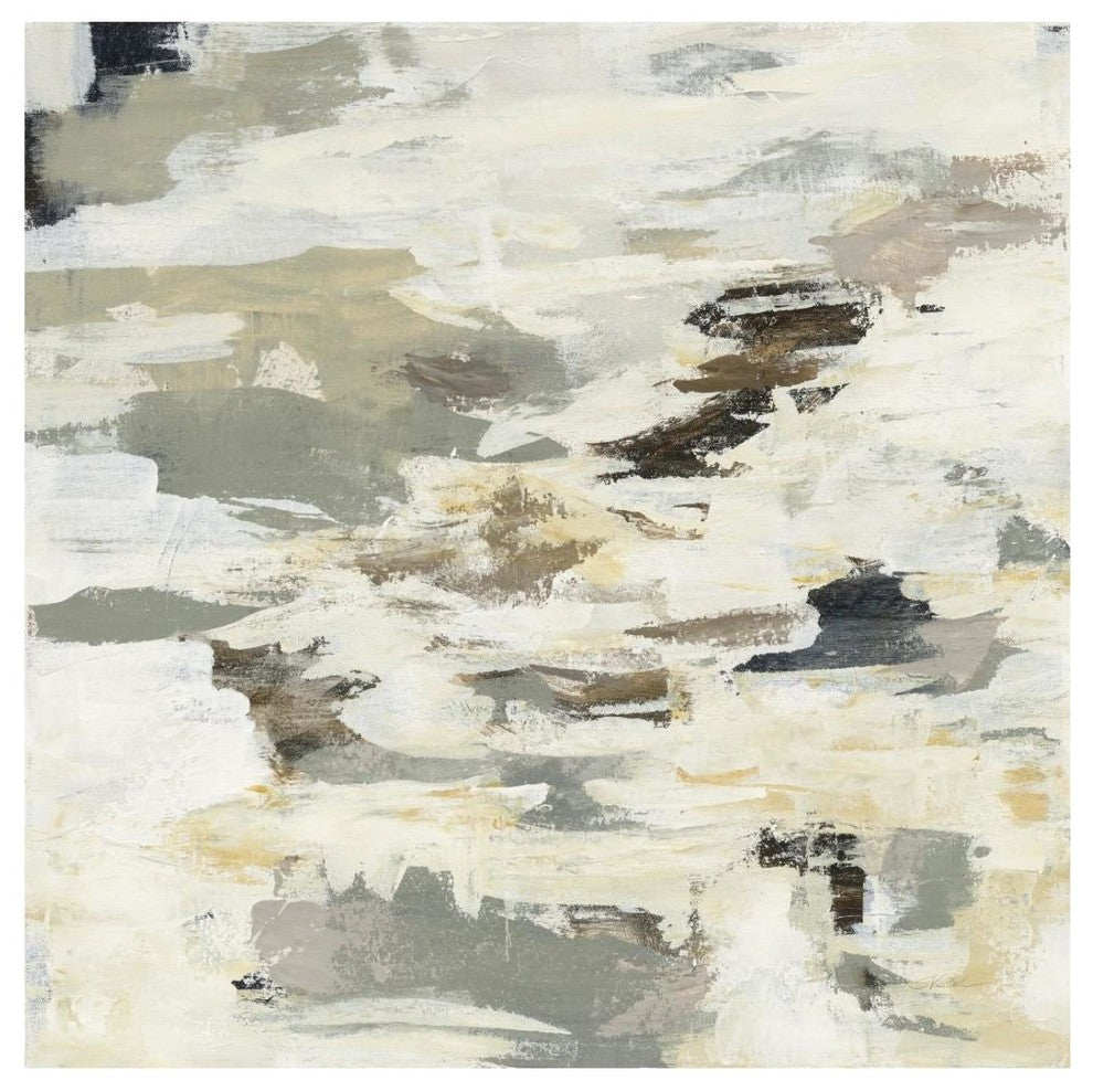 "Steps on Stones I" Digital Paper Print by Silvia Vassileva, 26"x26"