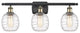 Innovations 516-3W-BAB-G1013-LED 3-Light Bath Vanity Light, Black Antique Brass