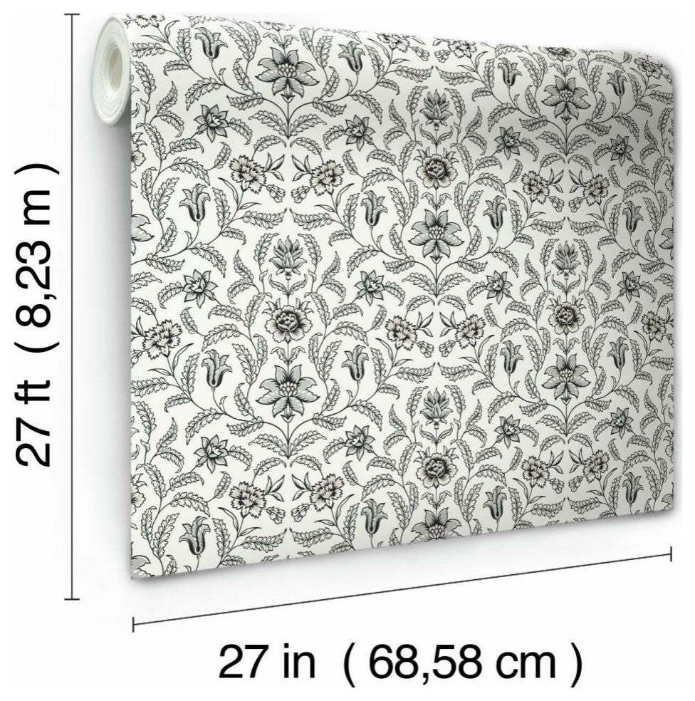 Vintage Blooms Wallpaper