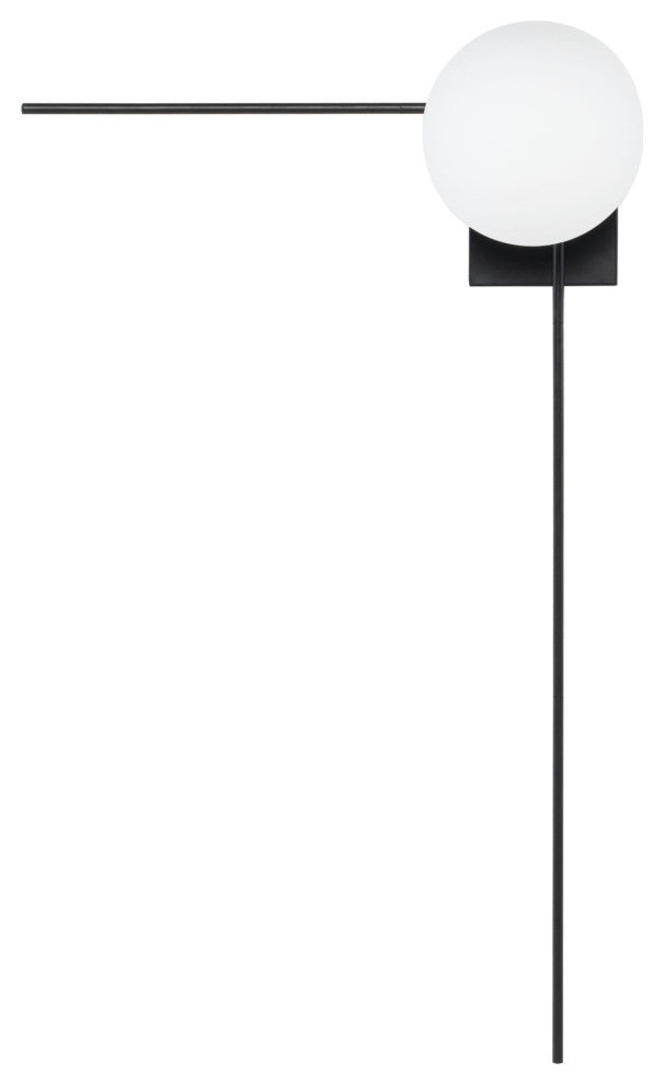 Alina White Glass Sconce Lighting, HGSK427