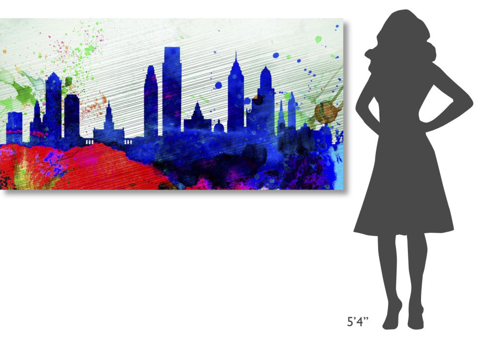 "Philadelphia City Skyline" Fine Art Print