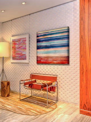 "Saranda" Print on Canvas, 40"x40"