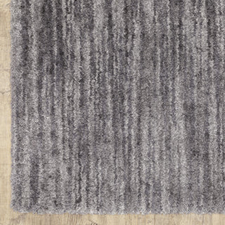 Ashton Distressed Solid Shag Area Rug, 9.10X12.10