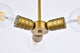Reese 3-Light Brass Pendant