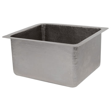 Premier Copper BREC16EN 16" Gourmet Rectangular Bar/Prep Sink Electroless Nicke