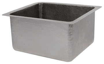 Premier Copper BREC16EN 16" Gourmet Rectangular Bar/Prep Sink Electroless Nicke
