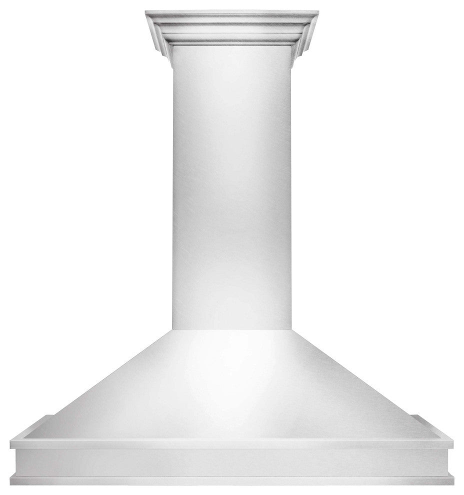 ZLINE 48" Designer Series Wall Mount Range Hood, DuraSnow, 8656S-48