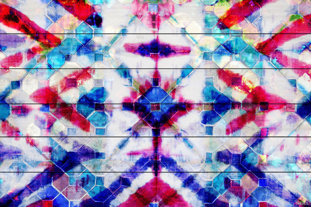 "Agourai" UV Ink Print on White Wood60"x40", 60"x40"