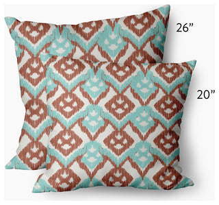 Hipster Decorative Throw Pillow, Light Blue, 26"x26"