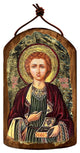Icon Saint Panteleimon Wooden Ornament
