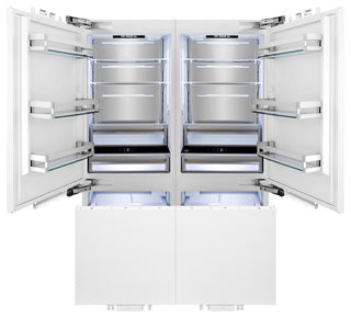 ZLINE 60 In. Panel Ready Built-In Refrigerator With Internal Water, RBIV-60