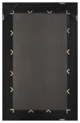 Uttermost Everest Satin Black Mirror