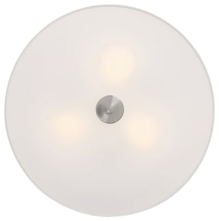 Access Lighting 64063LEDDLP/WH Mid Town 3 Light 18"W LED Flush - Antique