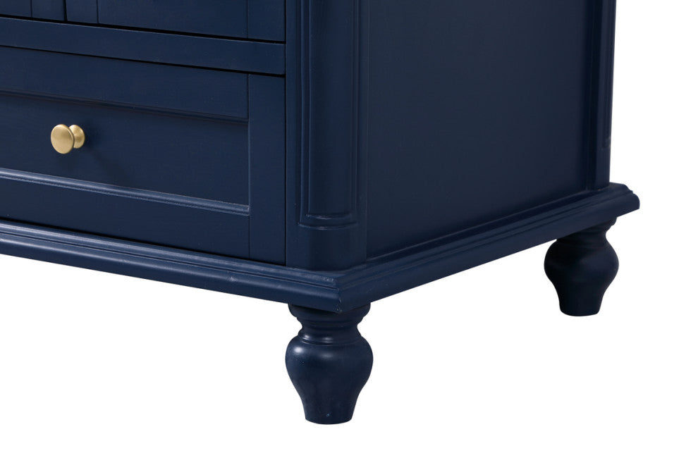 Home Living 48" Single Bathroom Vanity, Blue