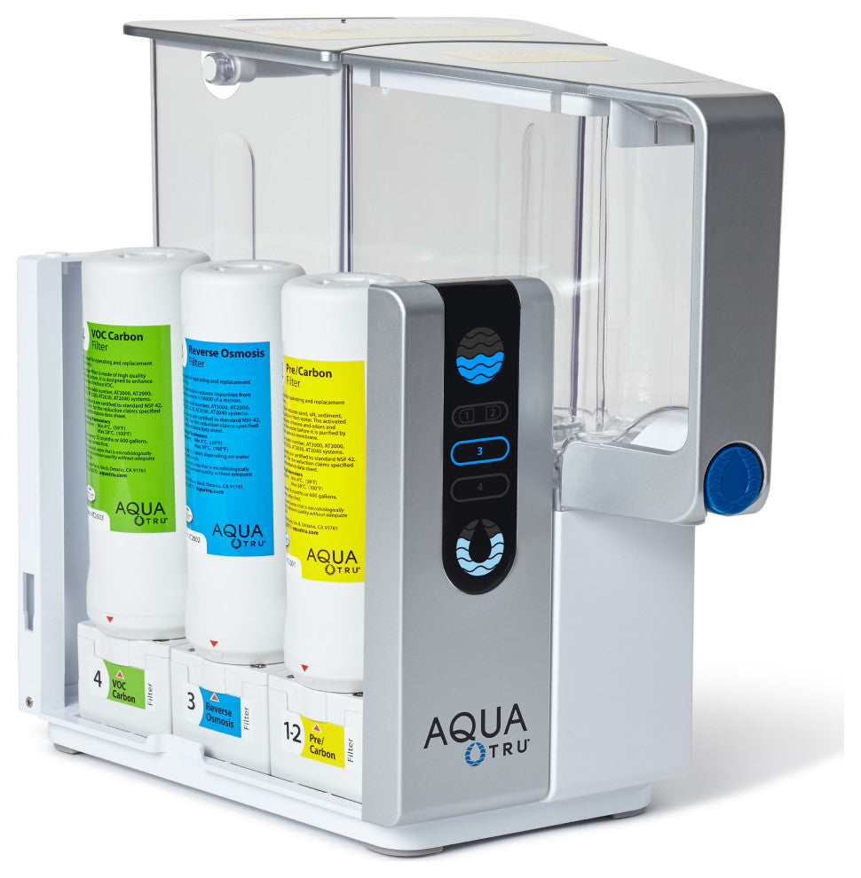 AquaTru - Countertop Water Filtration Purification System with Exclusive 4-Stage