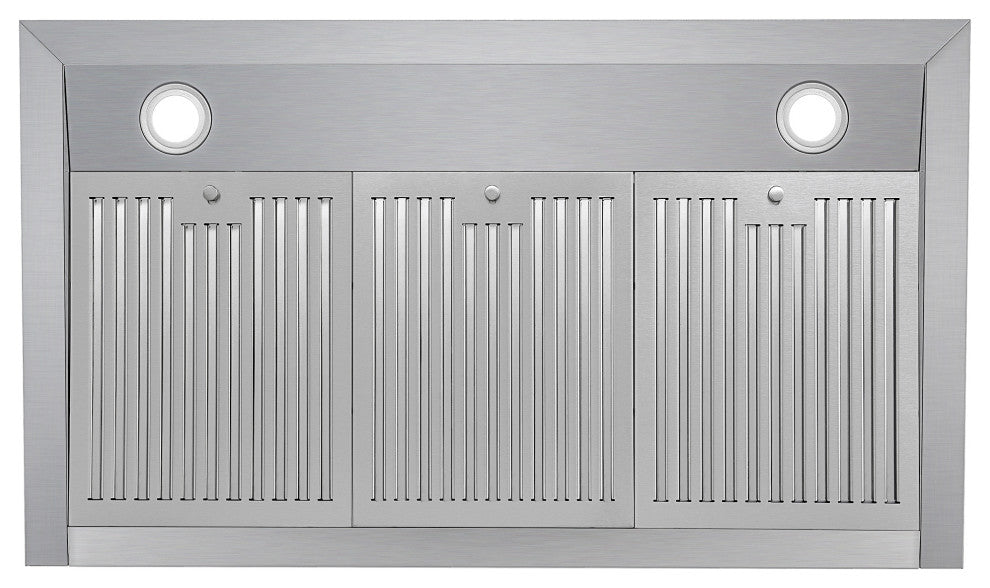 36" Under Cabinet Range Hood With Touch Controls, Stainless Steel