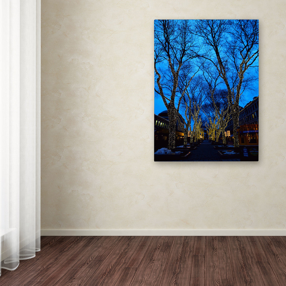 'Boston 2' Canvas Art by CATeyes