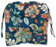 16" Patterned Outdoor U-Shaped Tufted Chair Cushions, Set of 4, Telfair Peacock