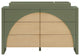 Moab 6-Drawer Assembled Dresser, Olive / Ash