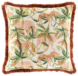 Surya Tzn-005 Burnt Orange Pillow Shell With Polyester Insert 22"H X 22"W