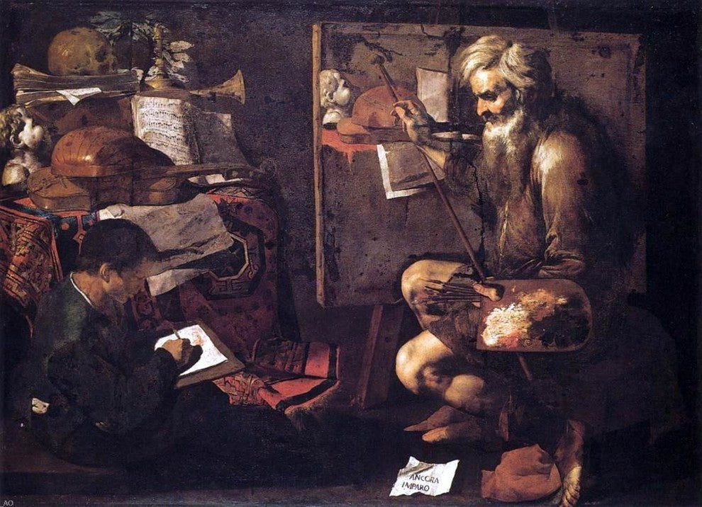 Giovanni Do The Painter's Studio Gallery Wrap Canvas, 18"x27"