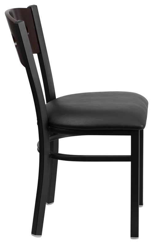 Black Restaurant Chair, Black