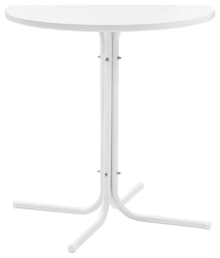 Griffith Outdoor Bistro Table White Satin