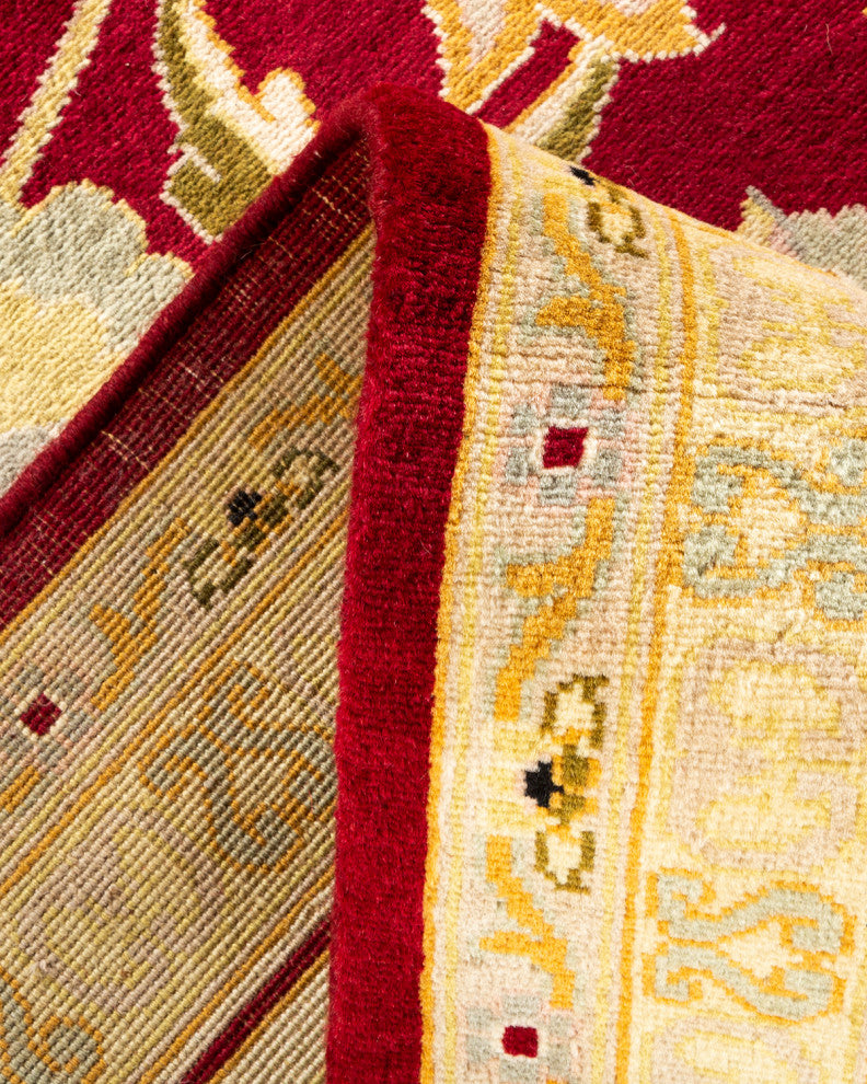 Mogul, One-of-a-Kind Hand-Knotted Area Rug Red, 9' 3" x 11' 10"