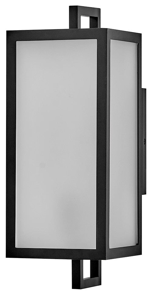 Lark Halden Small Wall Mount Lantern, Black