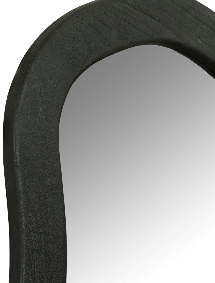 Oblique Mirror, Black, 28" X 48"