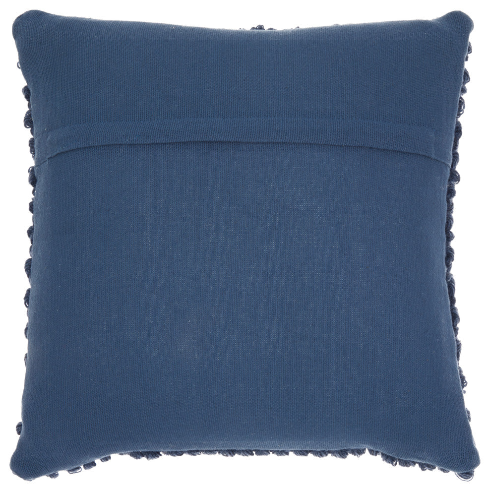 Mina Victory DC142 Throw Pillow, Navy, 20" x 20"