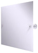 Sag Harbor Frameless Landscape Beveled Edge Tilt Mirror, Polished Chrome