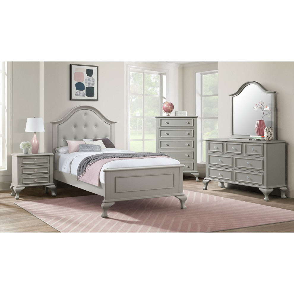 Jesse Dresser and Mirror, Grey