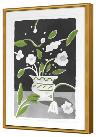 Peterloon Squatty Fine Art Print, Gold, 24"x17"