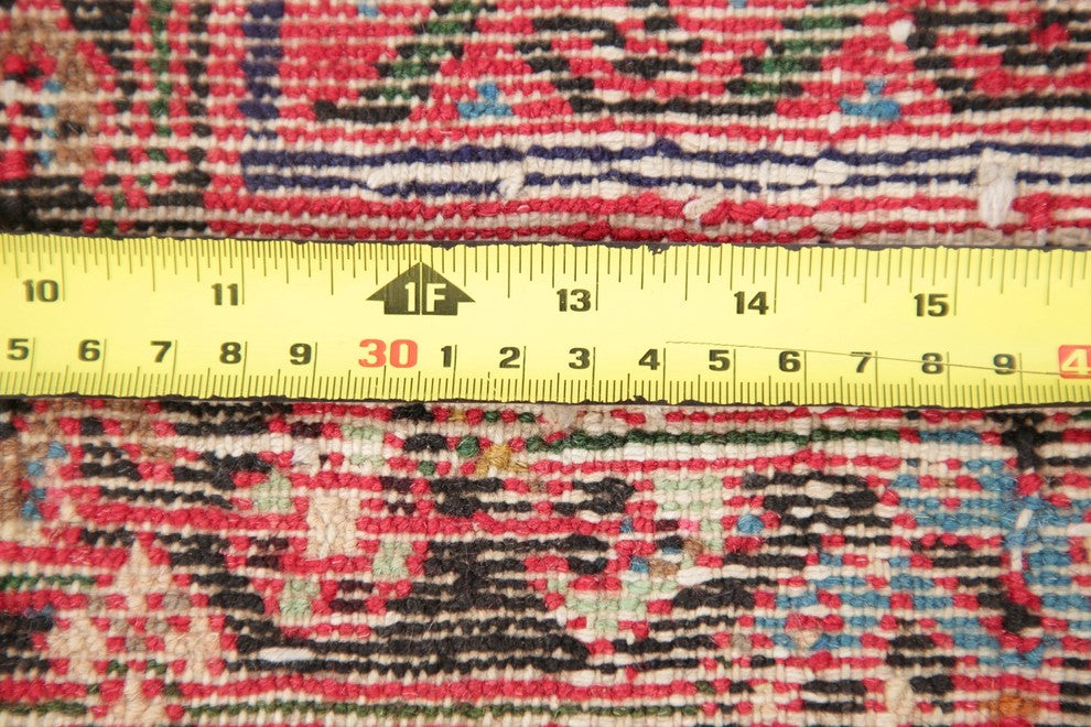 Consigned, Hand-Knotted Persian Oriental Vintage Area Rug, Beige, 4'9"X3'7"