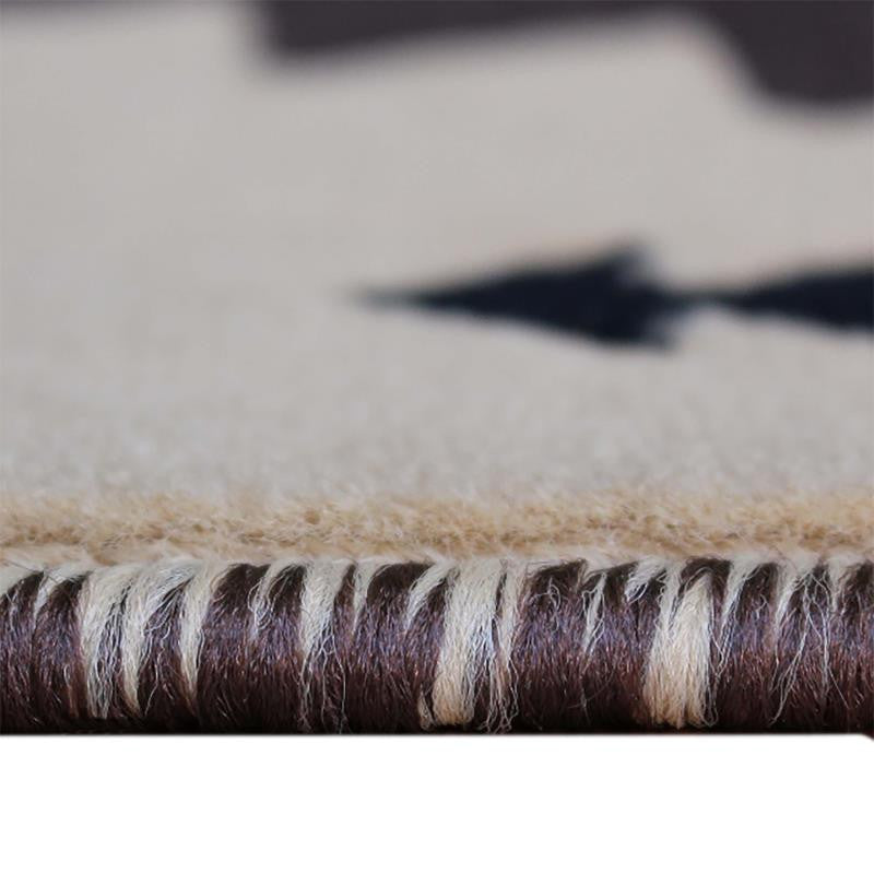 Mohave Collection Traditional Southwestern Style Area Rug, Brown, 2' X 7'