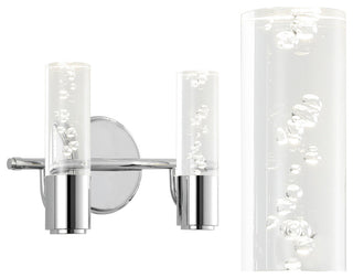 Bolha Bubble Acrylic/Iron Integrated LED Vanity Light, Chrome, 2 - Light(s)