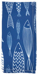 FishTable Napkins (Set of 4), Navy Blue, 20"x20"