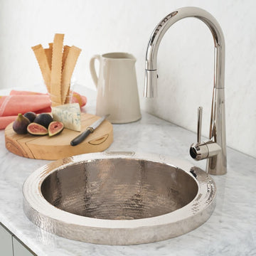 Native Trails CPS16 Mojito 13" Drop-In Single Basin Copper Bar - Polished