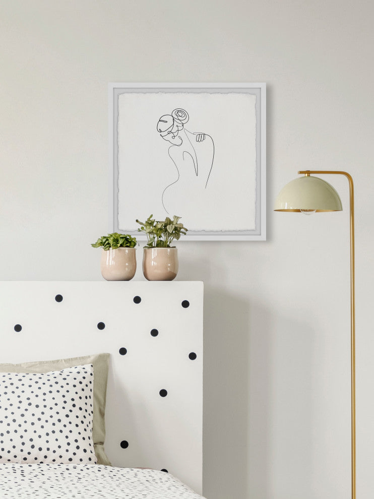 "Incredible" Framed Painting Print, 18x18