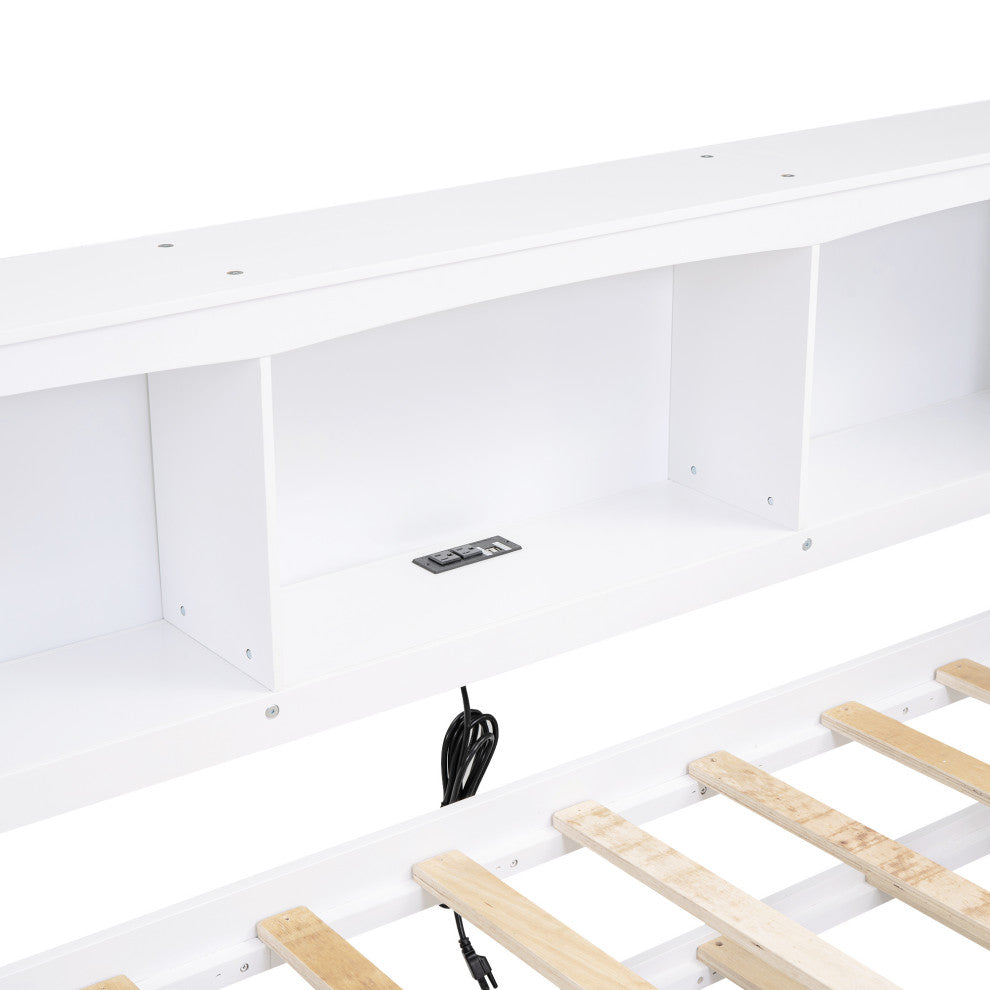 Gewnee Twin Size Daybed with Trundle