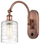 Innovations 518-1W-AC-G1113-LED 1-Light Sconce, Antique Copper