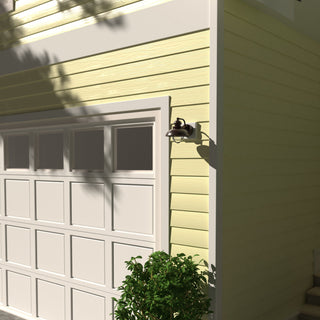 Vaxcel Lighting OW21581 Harwich 1 Light Outdoor Wall Sconce - 9.5 - Textured