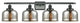 Innovations 916-4W-BK-G78-LED 4-Light Bath Vanity Light, Matte Black